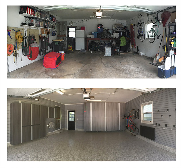 Garage Makeovers - Before and After Pics Tell the Story | EncoreGarage ...
